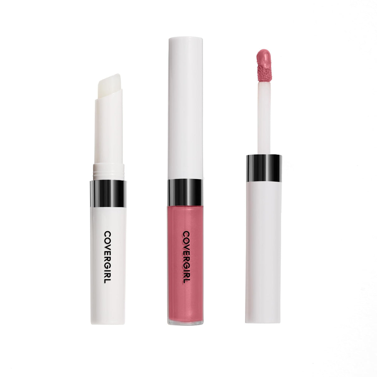COVERGIRL open tube showing applicator and smooth, precise application