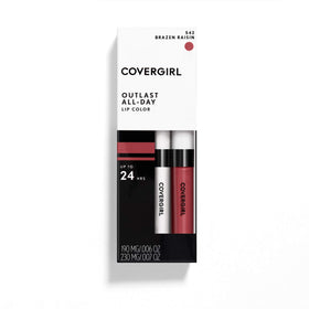 COVERGIRL close-up of Brazen Raisin color showing rich pigment