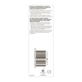 COVERGIRL label close-up showing shade number and cruelty-free certification