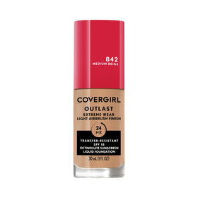 COVERGIRL front packaging showing full-coverage foundation and compact size