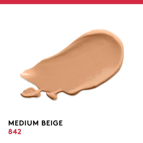 COVERGIRL pump dispenser detail demonstrating easy, mess-free application