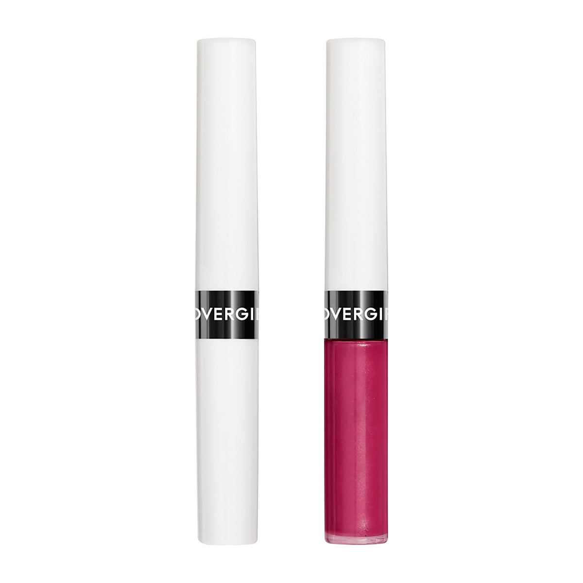 COVERGIRL Outlast front packaging showing bold Heat Wave shade and two-step system