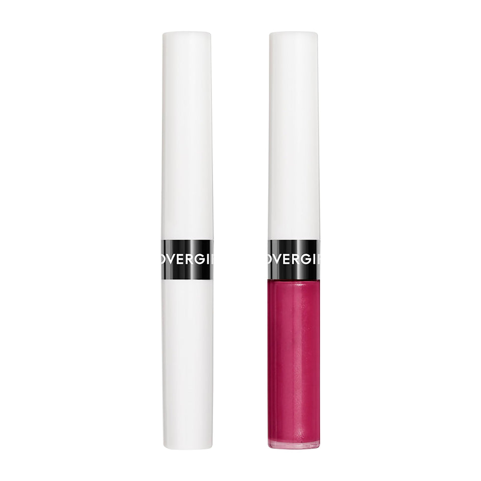 COVERGIRL Outlast front packaging showing bold Heat Wave shade and two-step system