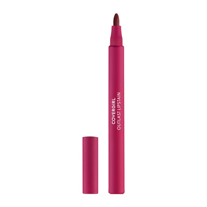 COVERGIRL front packaging showing shade 50 Heat Wave and product benefit