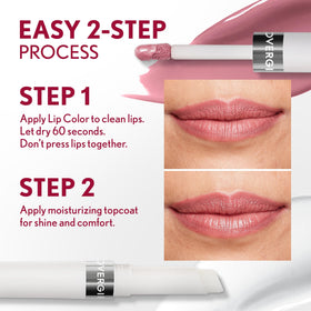 COVERGIRL product in hand for scale showing travel-friendly size and convenience benefit