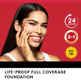 COVERGIRL woman wearing foundation outdoors showing durable, long-lasting wear