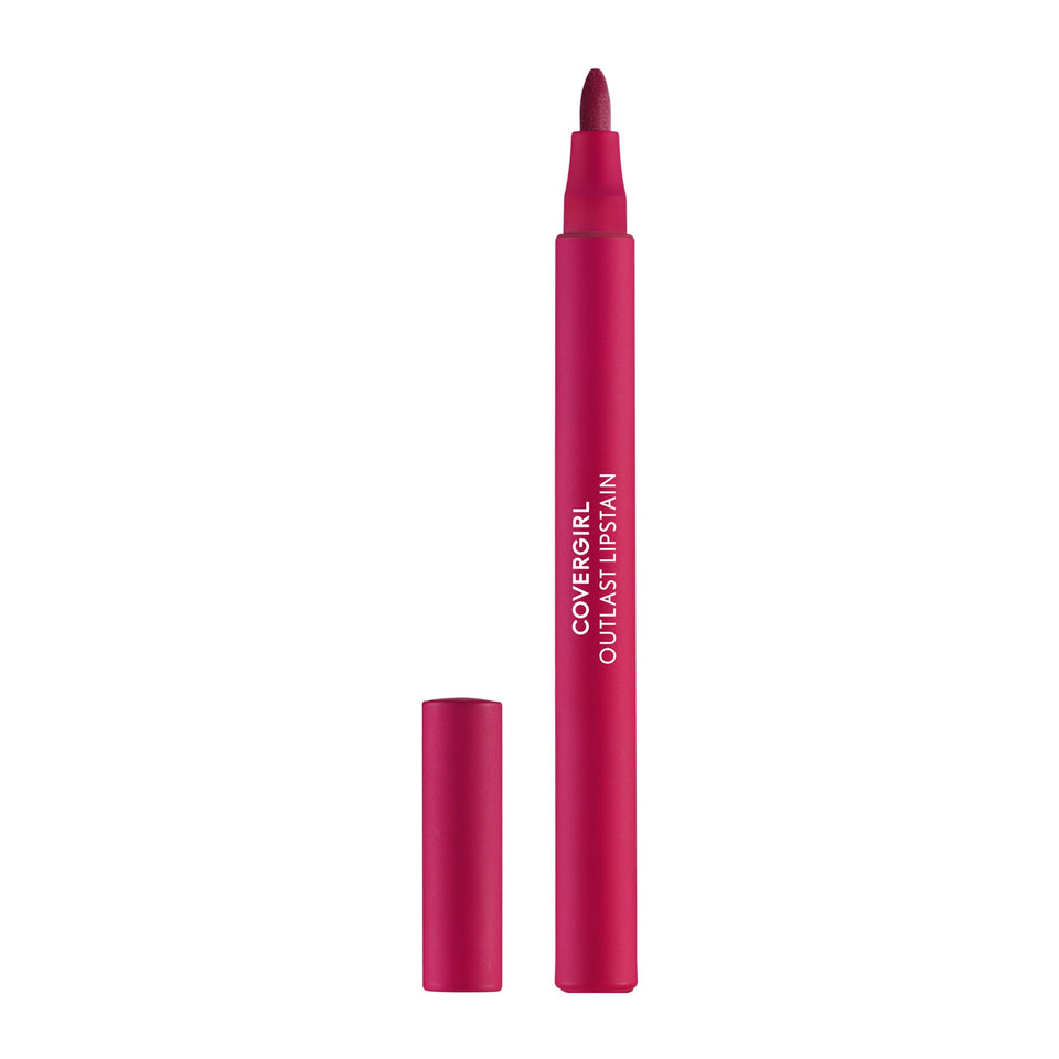 COVERGIRL lipstain front packaging showing shade and product name for easy selection