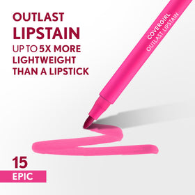 COVERGIRL pen tip closeup highlighting precise applicator for clean lines