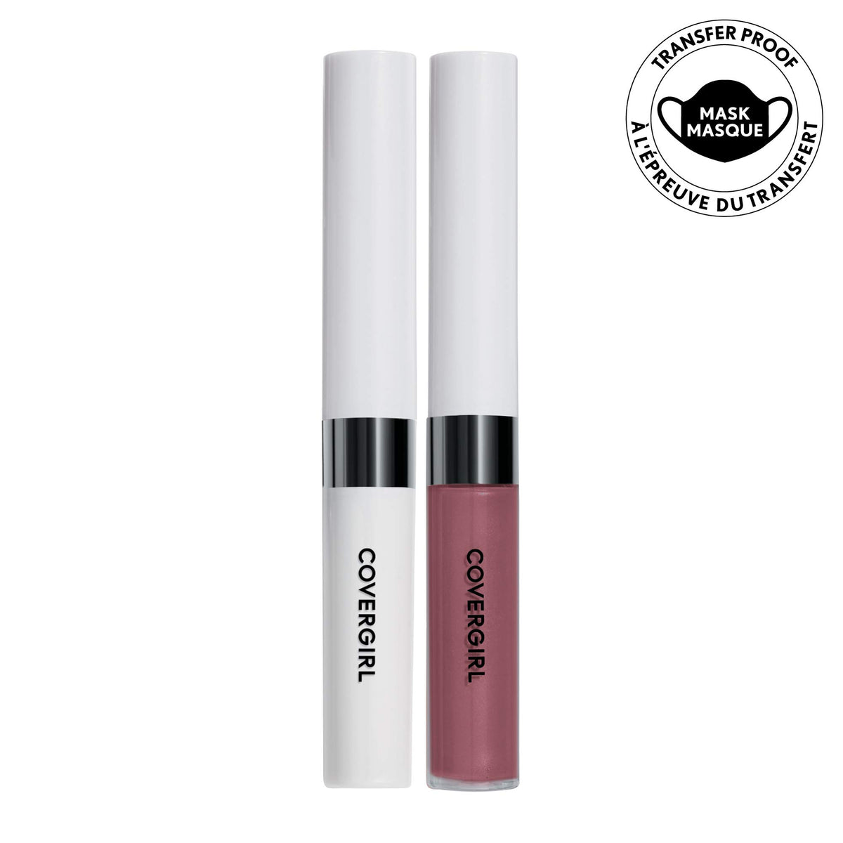 COVERGIRL open tube revealing rich 545 Naturalast color payoff