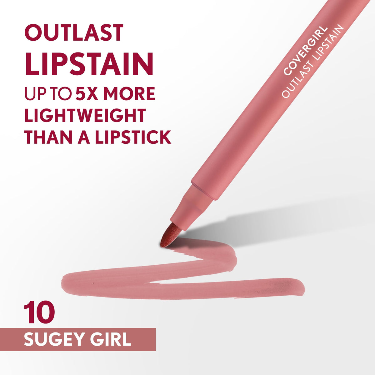 COVERGIRL Outlast close-up pen tip for precise, controlled application