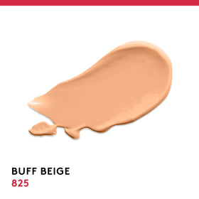 Covergirl Outlast pump dispenser close-up for precise, mess-free dosing benefit