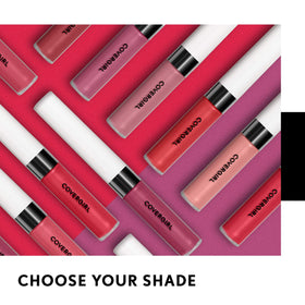 COVERGIRL lifestyle evening look featuring longwear red for confident nights