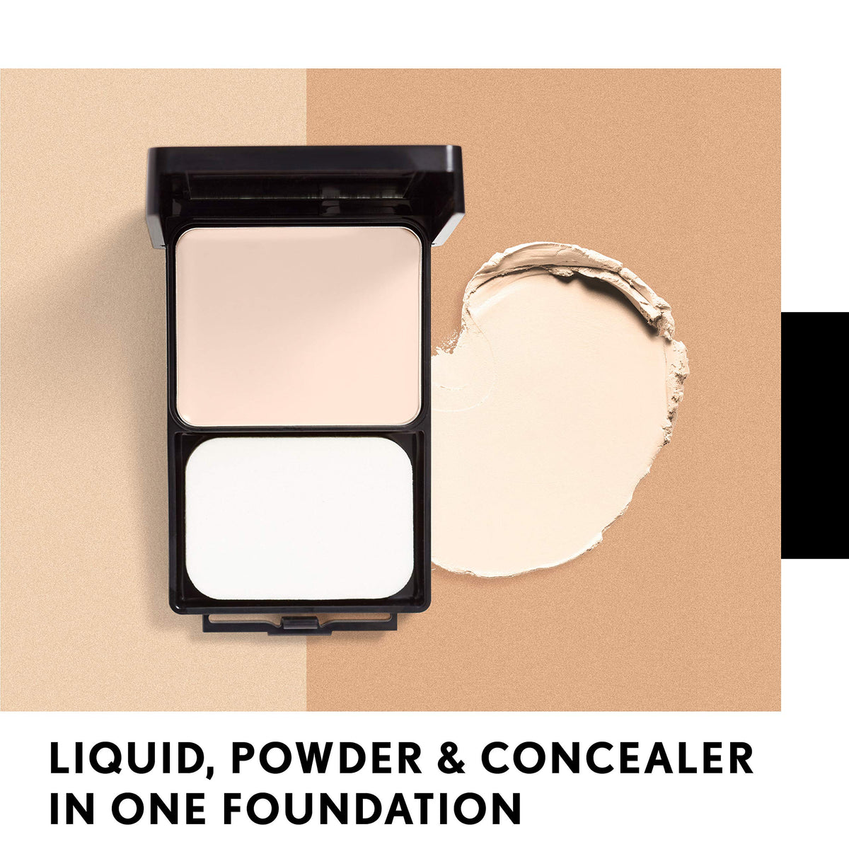 COVERGIRL creamy texture close-up illustrating blendable coverage benefit