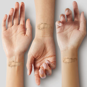 COVERGIRL swatch of Classic Ivory on wrist demonstrating true shade match and coverage