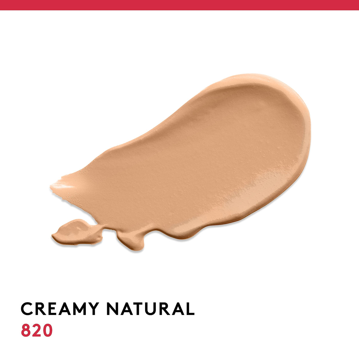 Covergirl cream texture close-up demonstrating smooth, blendable full coverage