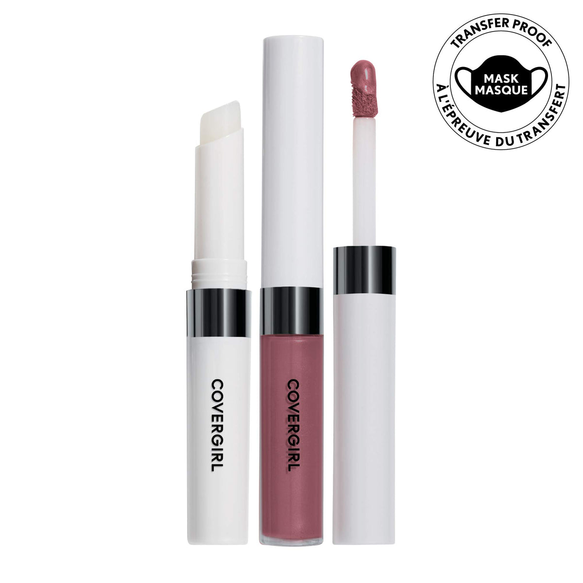 COVERGIRL topcoat applicator close-up for glossy moisturizing finish