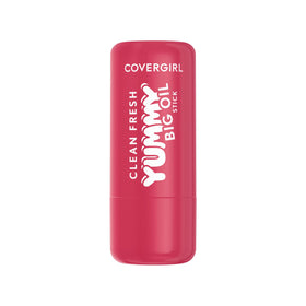 COVERGIRL back label close-up highlighting clean, vegan formulation benefits