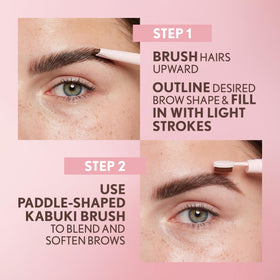 COVERGIRL packaging back showing ingredients and vegan clean formula benefits