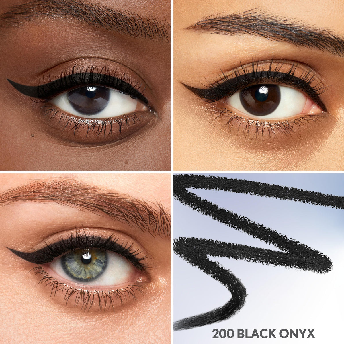 COVERGIRL smudger end detail showing easy smoky blending