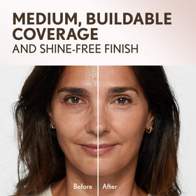 COVERGIRL fine-milled powder texture close-up for smooth finish