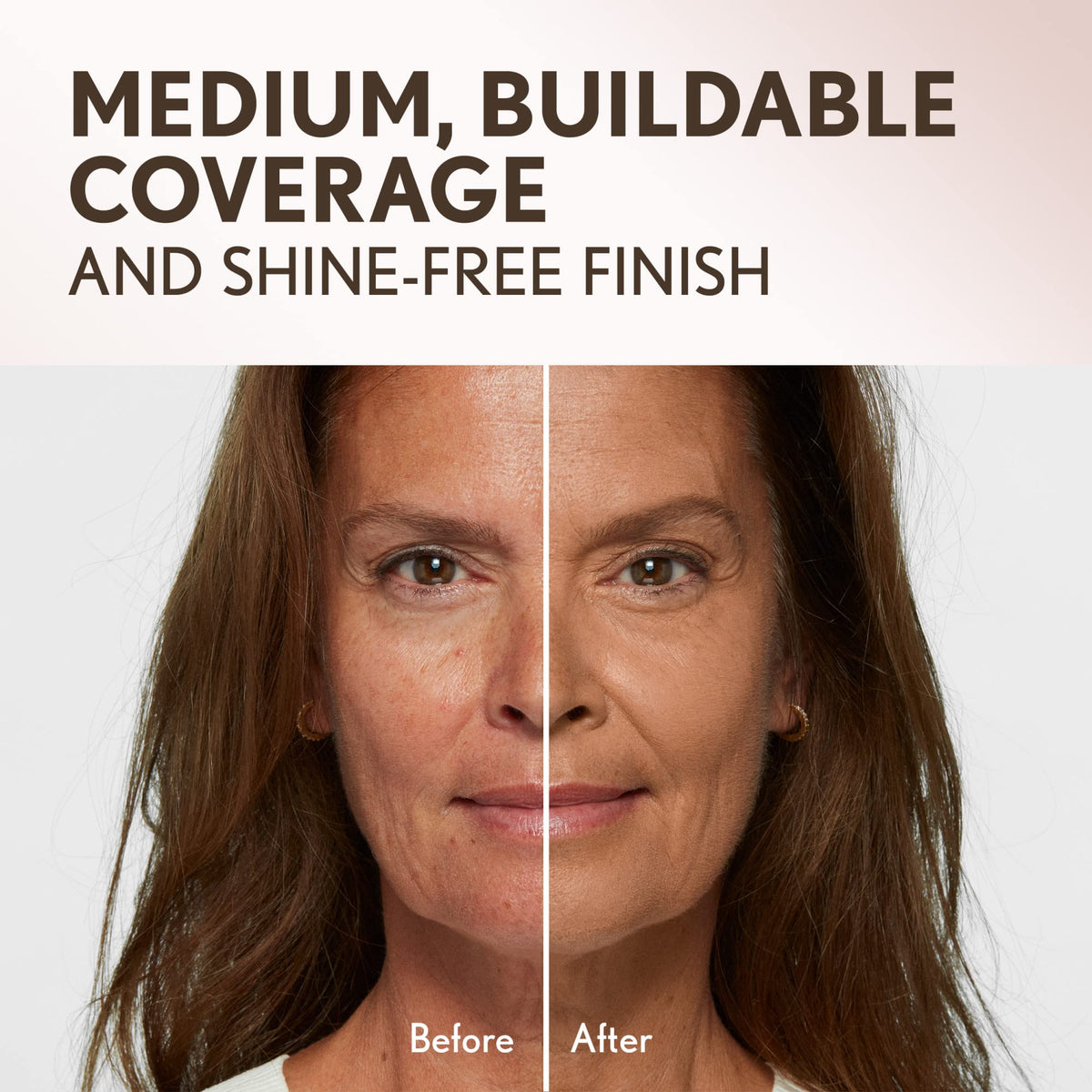 COVERGIRL close-up of silky powder texture for smooth, breathable finish