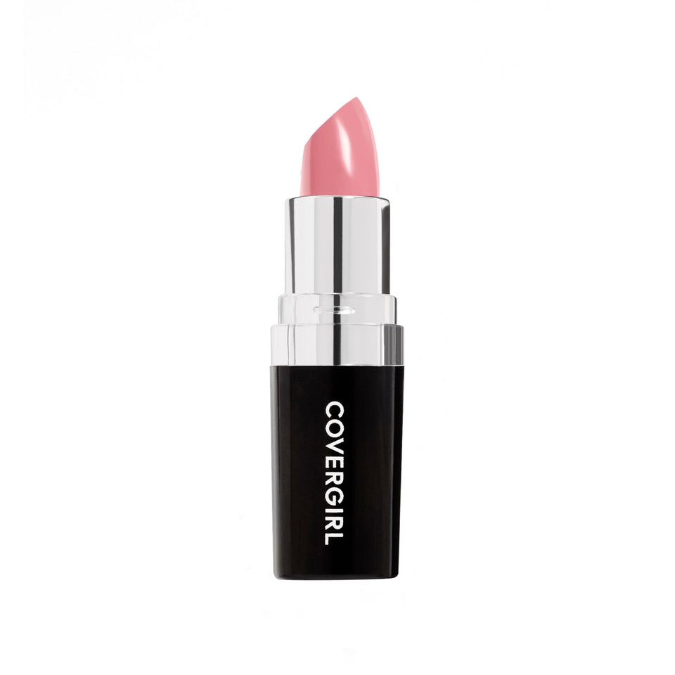 COVERGIRL front packaging showing shade Rose Quartz 415 and compact tube, polished look