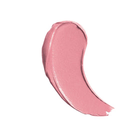 COVERGIRL applying Rose Quartz to lips in mirror, delivering long-wearing hydrated color