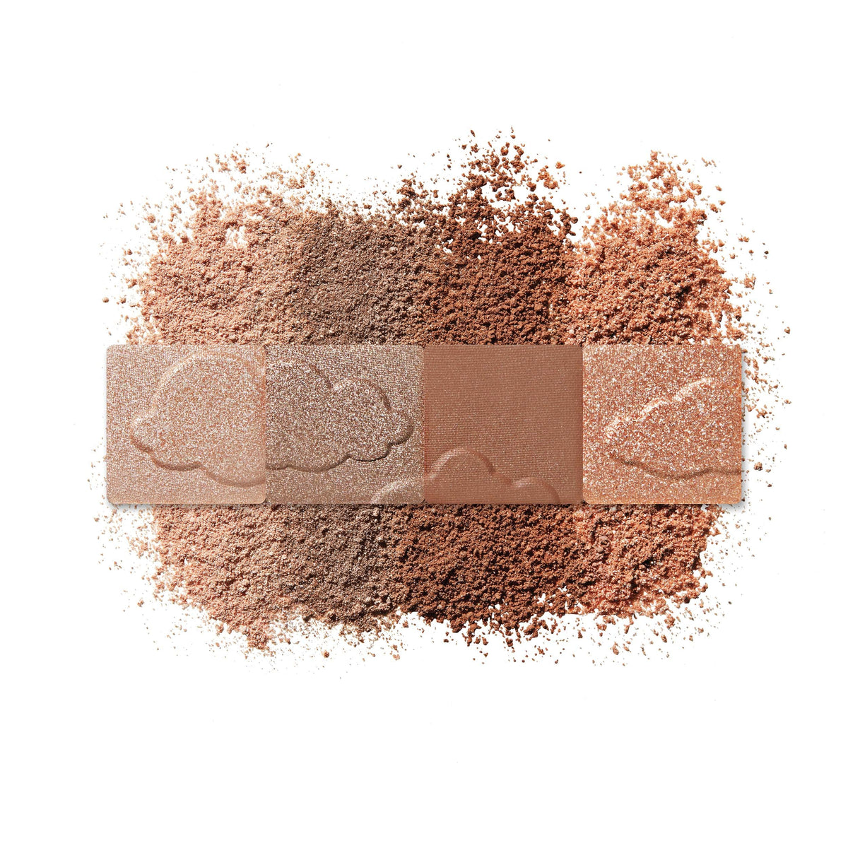 COVERGIRL fingertip swatch demonstrating high-impact one-swipe pigment