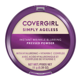 COVERGIRL compact front view showing sleek packaging and travel convenience