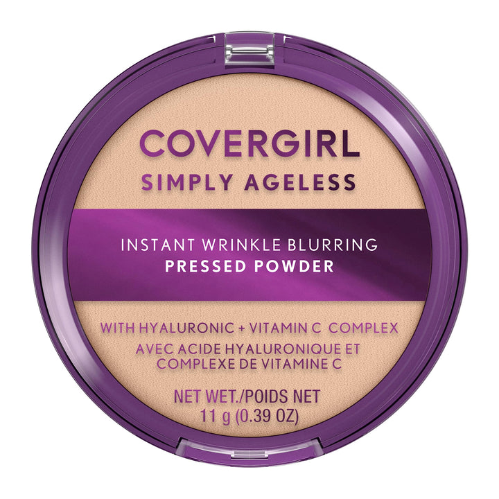 COVERGIRL compact front view showing sleek packaging and easy portability