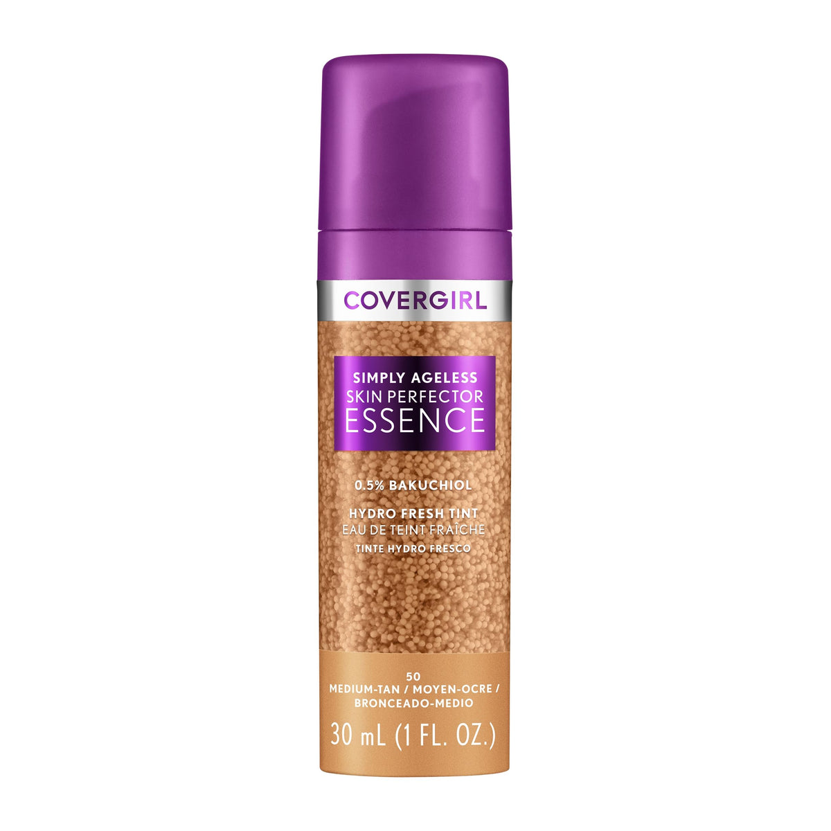 COVERGIRL front packaging showing bottle and product name for easy recognition