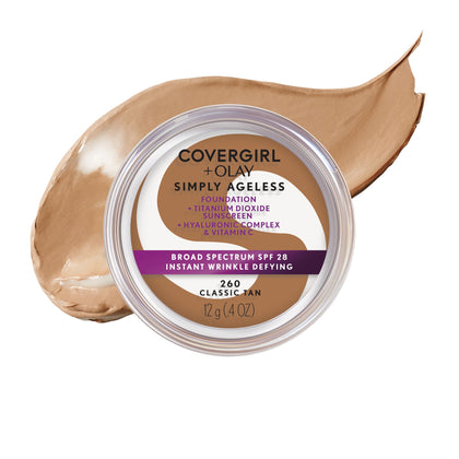COVERGIRL front packaging showing bottle and branding, suggests reliable coverage