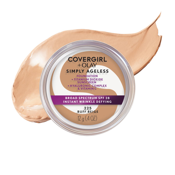 COVERGIRL front packaging showing bottle and shade for confident selection