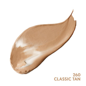 COVERGIRL pump and label close-up highlighting shade and SPF 28 protection