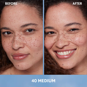 COVERGIRL gel texture close-up showing lightweight hydration and glow