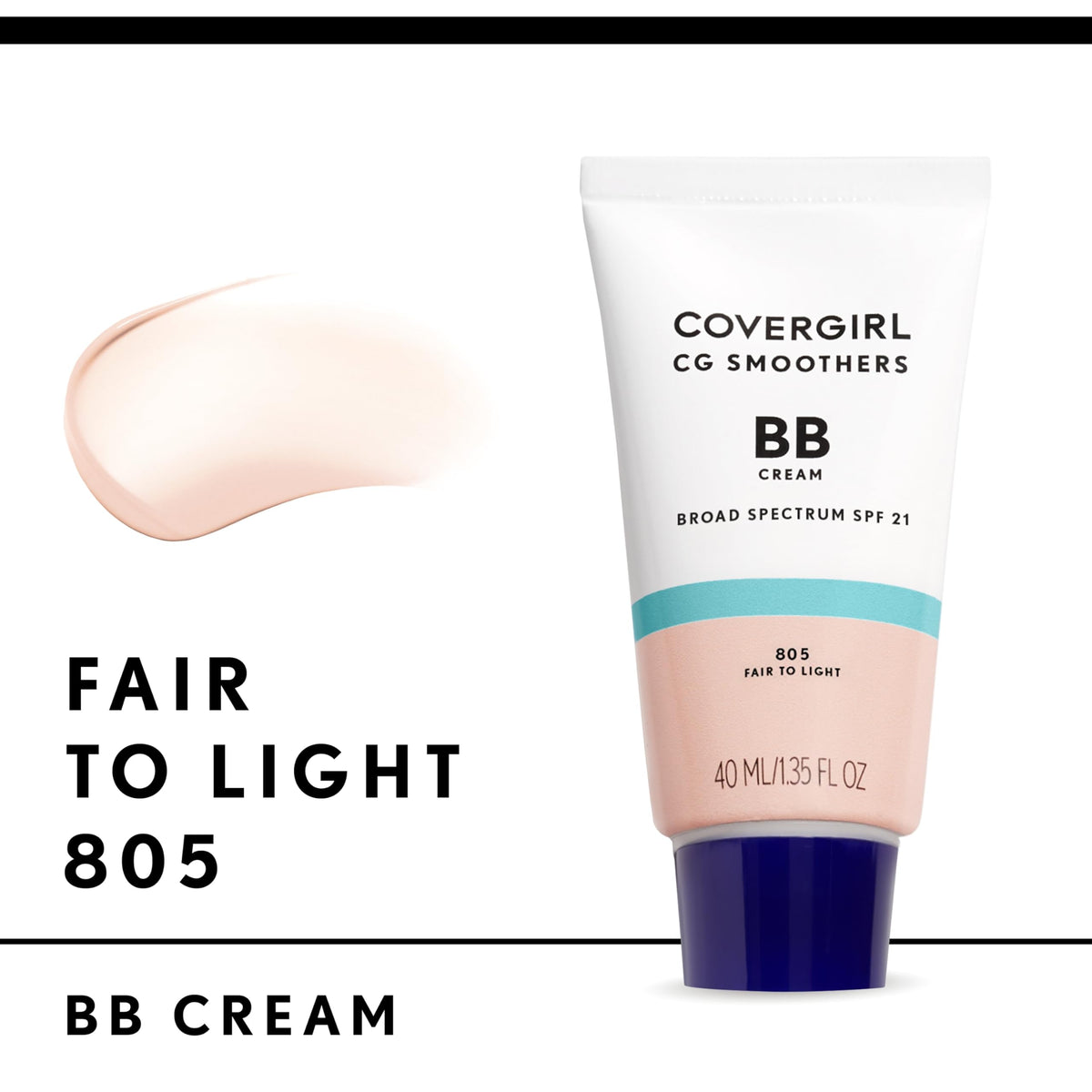 COVERGIRL Smoothers texture close-up showing lightweight cream for smooth application