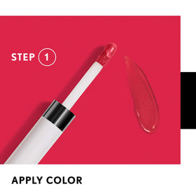 COVERGIRL topcoat texture close-up adds shine and hydration