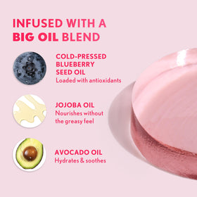 COVERGIRL Sugar Poppy next to a coin for size scale, convenient travel-friendly