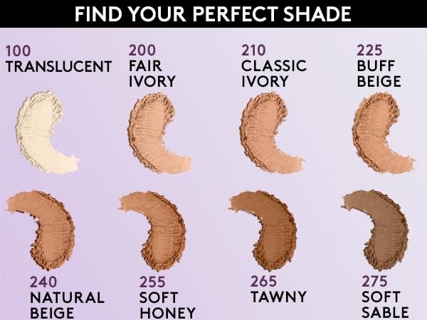 COVERGIRL close-up powder texture highlighting creamy finish and smooth application benefit