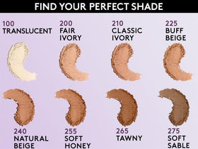 COVERGIRL close-up powder texture highlighting creamy finish and smooth application benefit