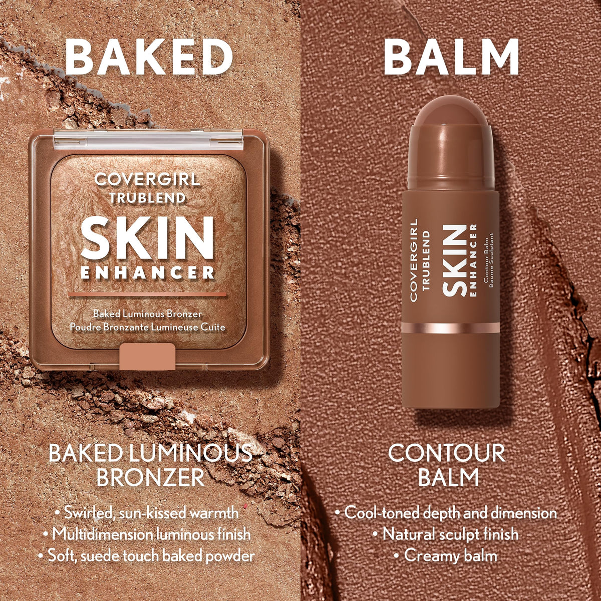 COVERGIRL TruBlend in a makeup bag showing travel-friendly compact and quick touch-up benefit