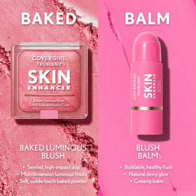 COVERGIRL ingredient label showing Hyaluronic Acid and White Rose Extract benefits