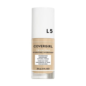 COVERGIRL truBLEND front packaging showing bottle and label for easy identification