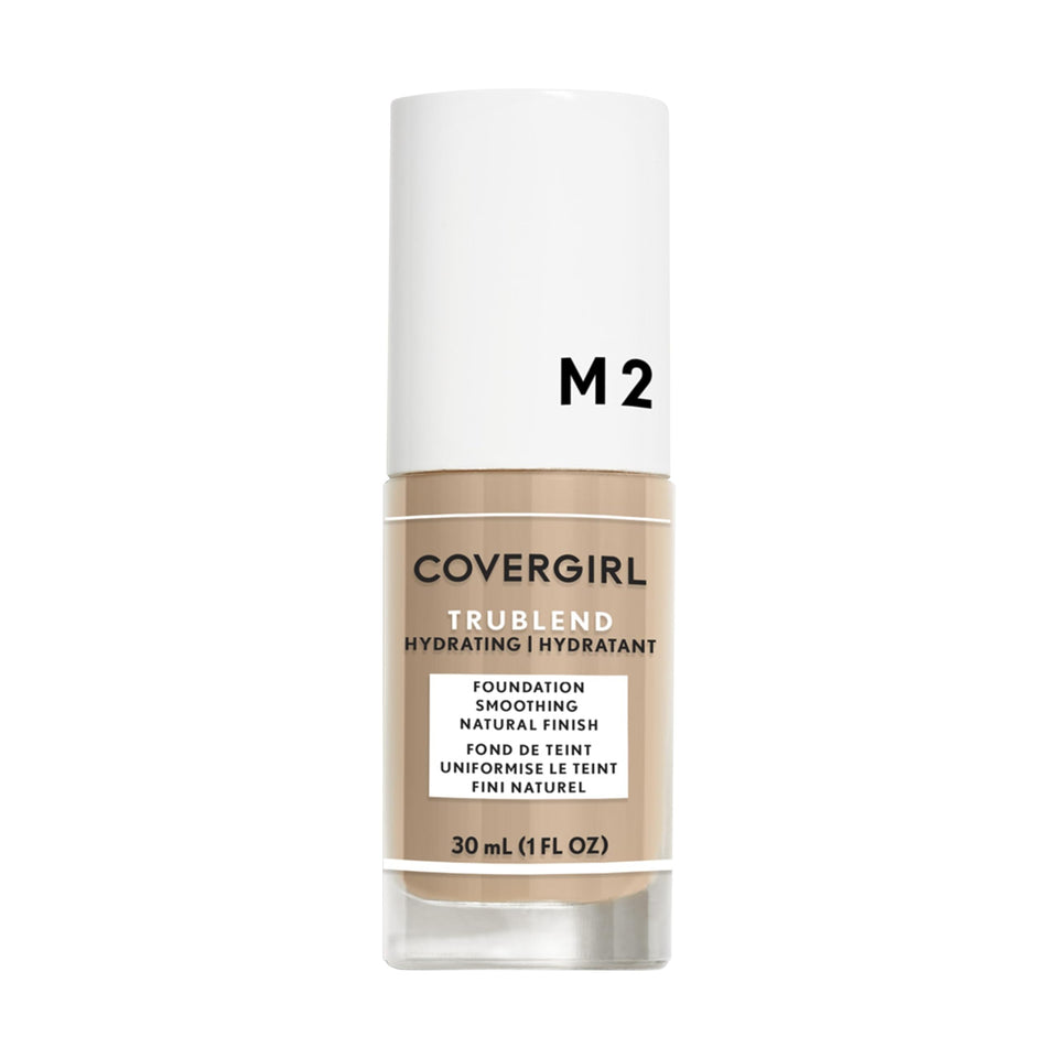 COVERGIRL truBLEND front packaging showing product and shade label for easy selection