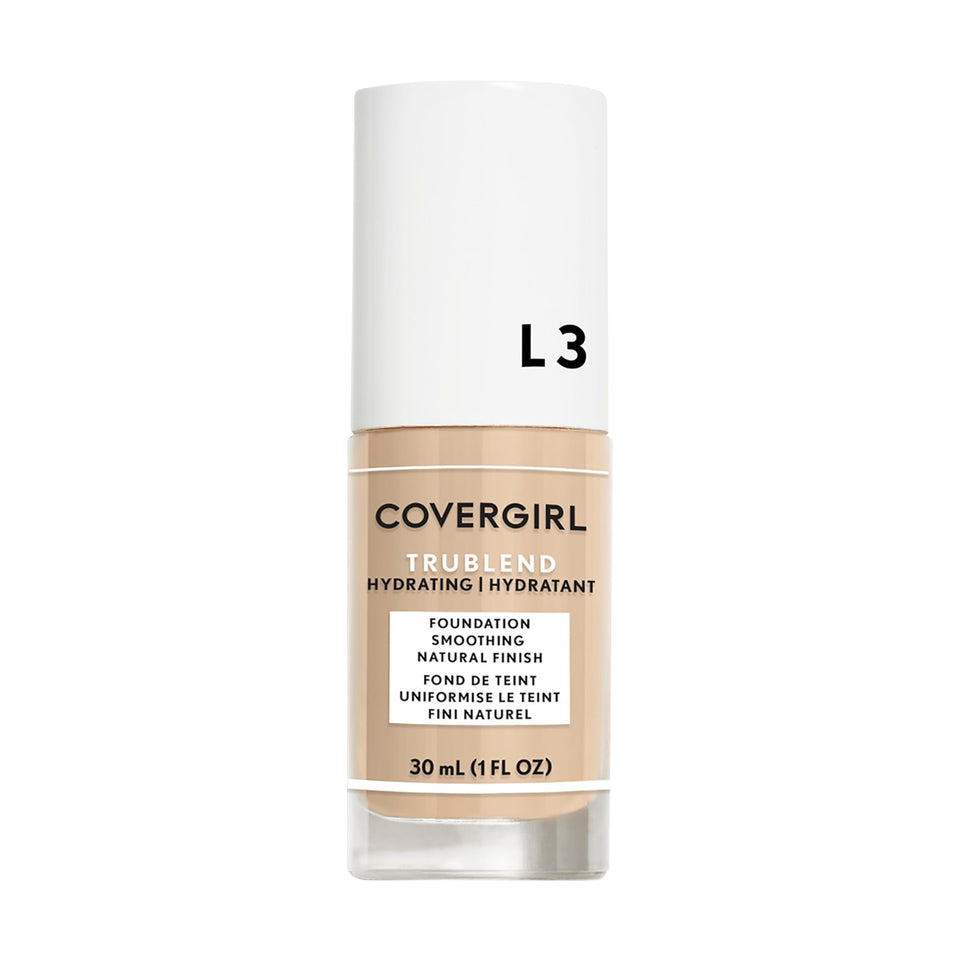 COVERGIRL front packaging showing bottle and shade label natural ivory L3