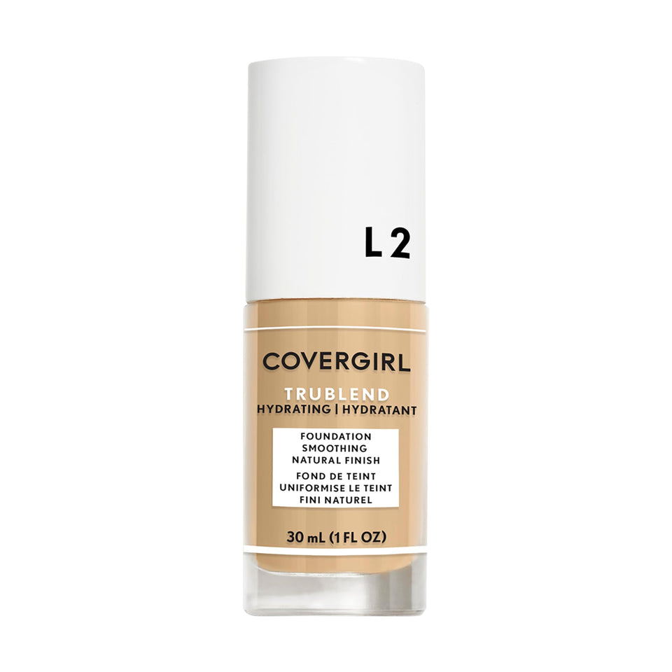 COVERGIRL front packaging showing label and shade for easy identification