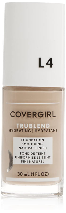 COVERGIRL TruBlend front packaging showing shade Classic Beige L4 for natural coverage