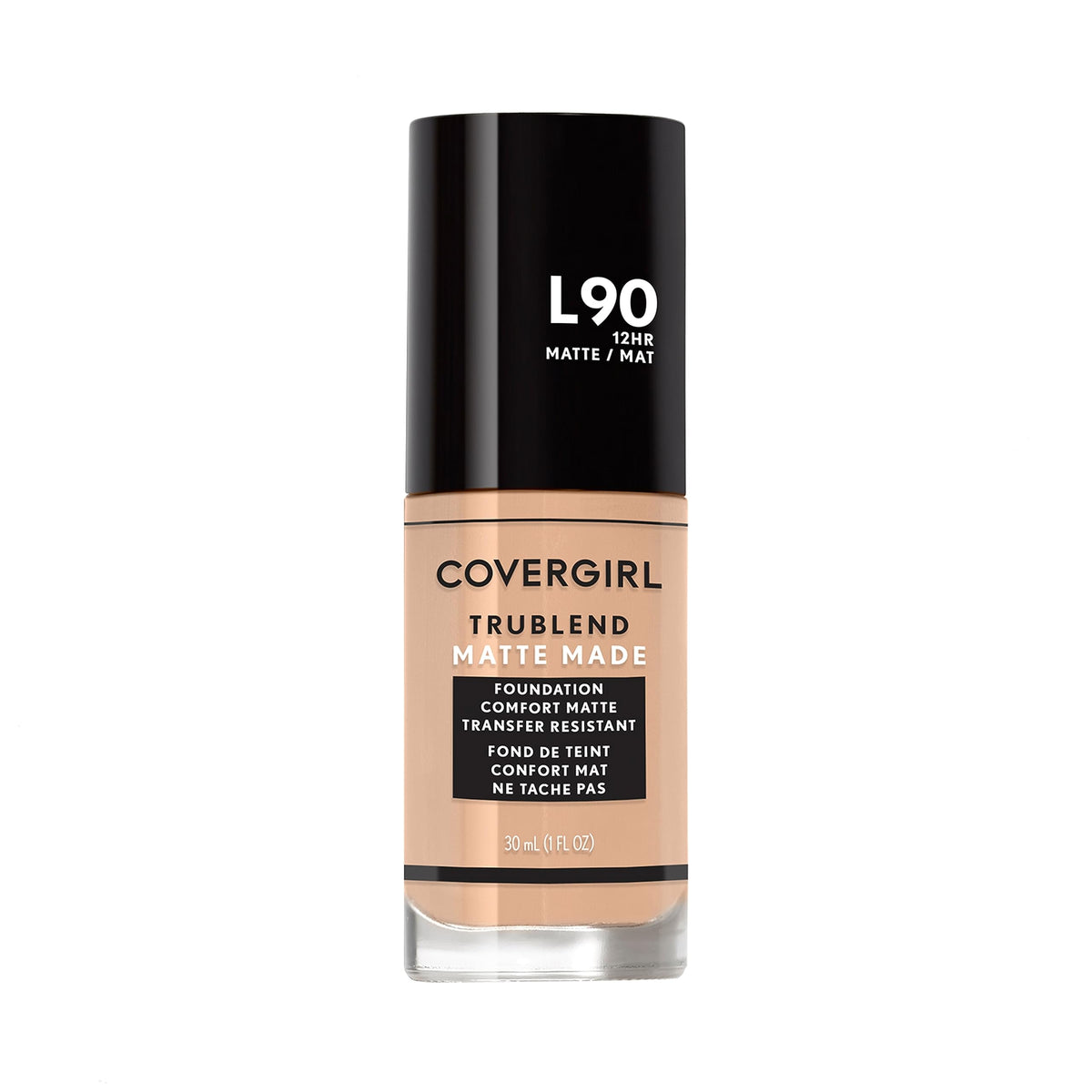 COVERGIRL front packaging showing Classic Beige, clean product benefit