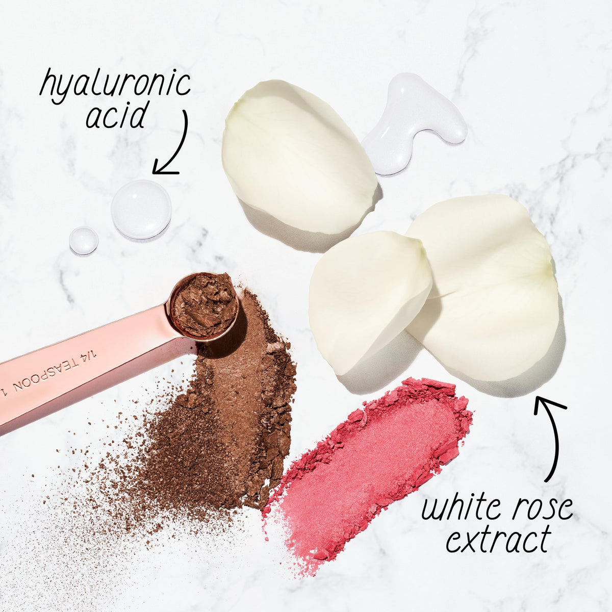 COVERGIRL product applied on cheek demonstrating natural luminous glow benefit
