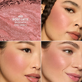 COVERGIRL close-up of swirled pan highlighting baked texture and sheen